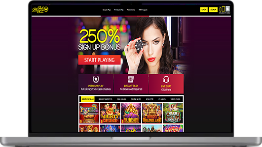 Club Player Casino Desktop